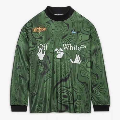 Nike x Off-White Allover Print Jersey Kelly Green FQ0998-389 | eBay