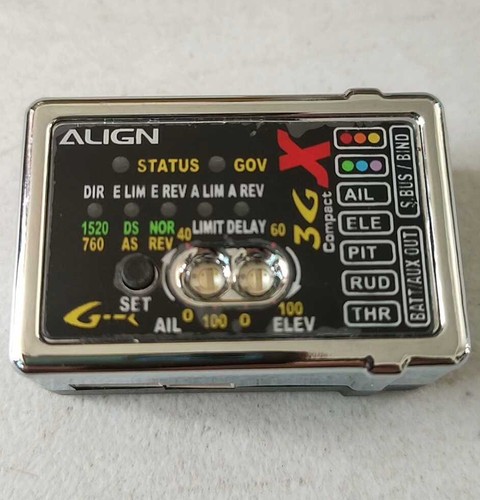 Align 3GX Flybarless (FBL) System Designed For Align T-Rex R/C