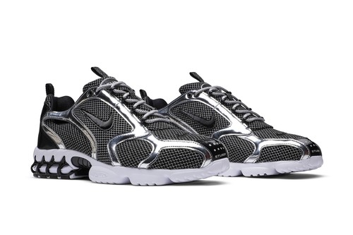 Nike Stussy x Air Zoom Spiridon Caged 2 'Pure Platinum' CU1854-001