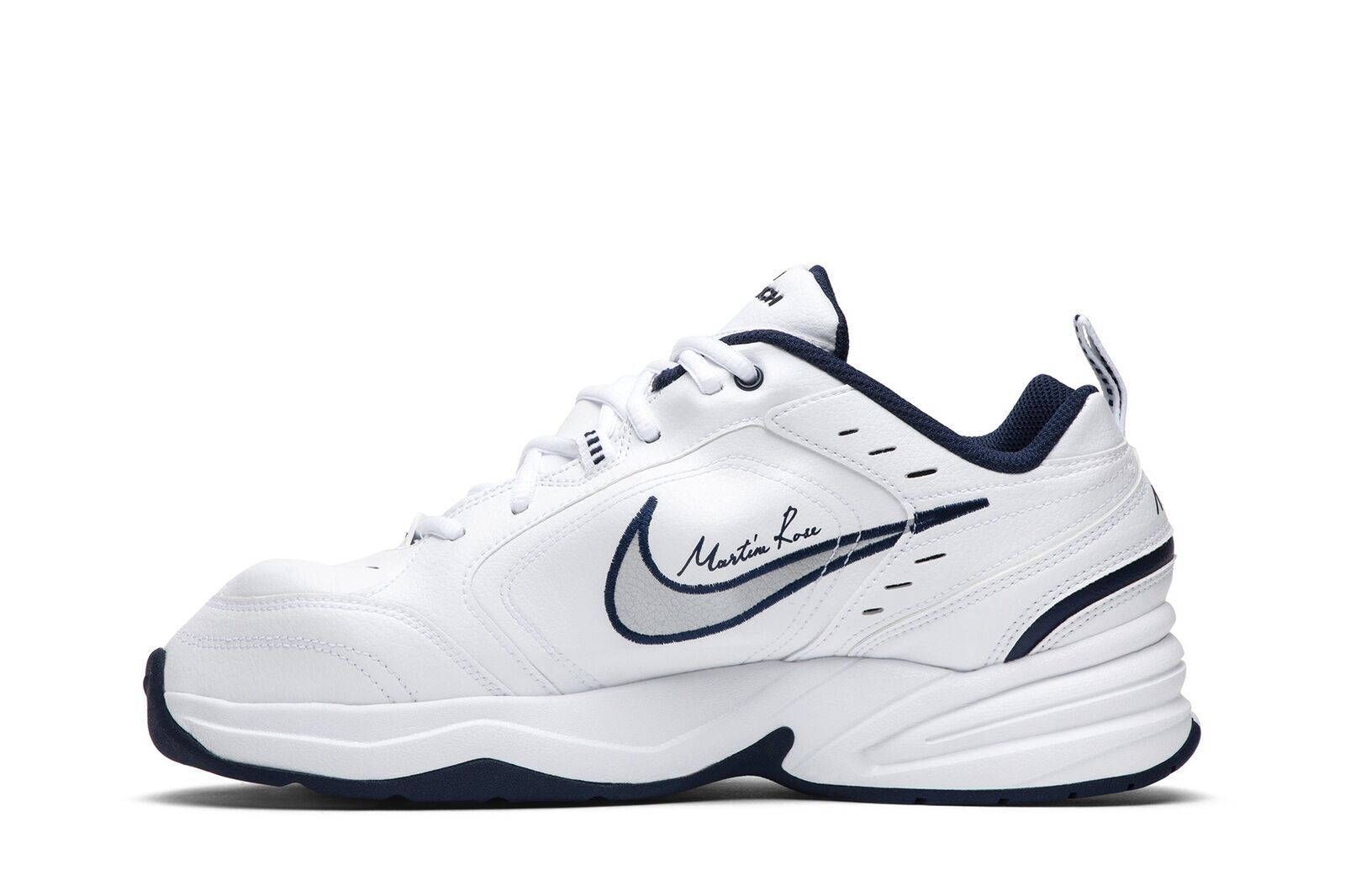Nike Martine Rose x Air Monarch IV 'White Navy' AT3147-100 Men's
