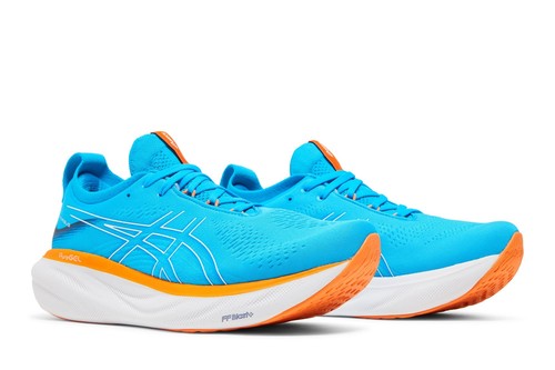 ASICS Gel Nimbus 25 Island Blue Sun Peach 1011B547-400 | eBay