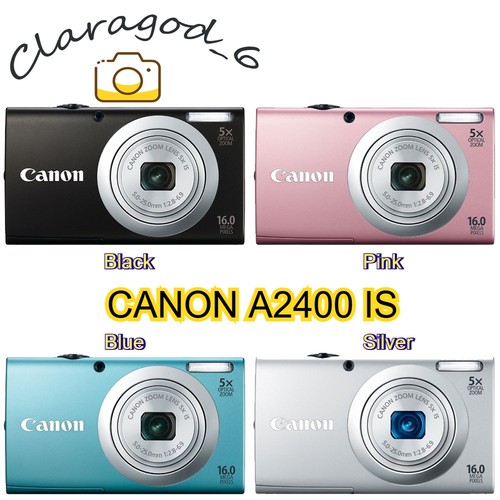 Canon PowerShot A2400 IS Digital Camera 16.0 MP 4X Optical Zoom