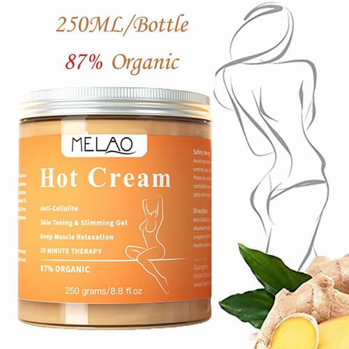 Anti Cellulite Hot Cream Body Slimming Massager Weight Loss Fat