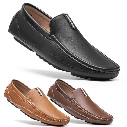 Lucky Brand Men’s Brown Leather Driving Moccasins Size 12M New in Box The Luke Driver Moc | Men main image 4