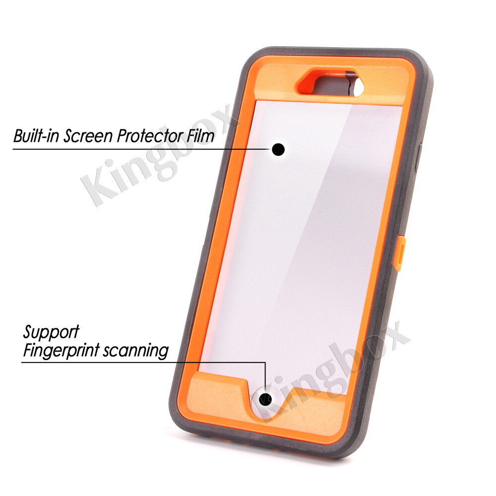 For iPhone 6 7 8 Plus SE Hybrid Defender Case Screen Protector Belt Clip Holster