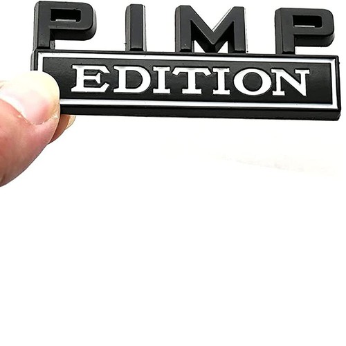 2x PIMP EDITION Emblem Decal Badges Stickers For Car&Truck Universal ...