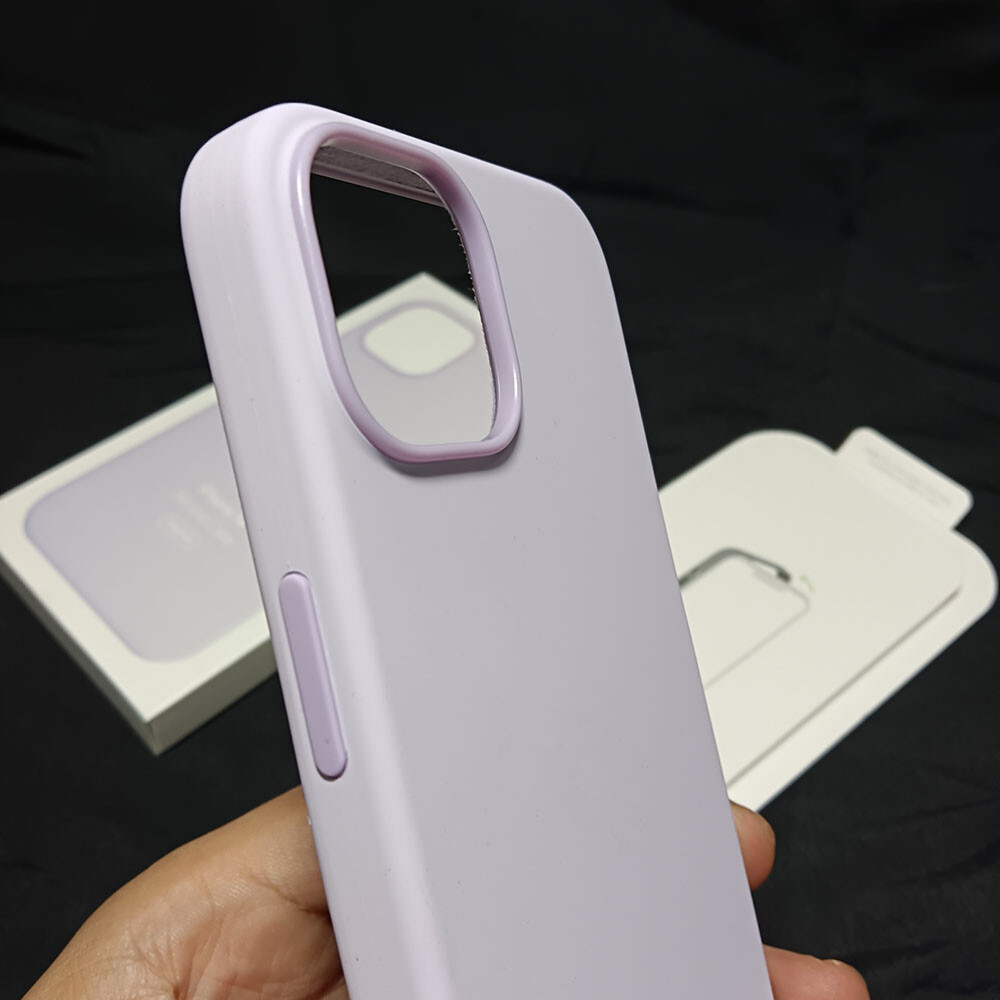 For iPhone 12 13 14 15 16 Pro Max Silicone Case Fit MagSafe Wrieless Charging