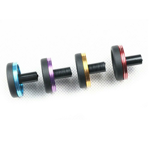 5PCS Rubber Fishing Rod Butt End Caps For DIY Rod Building & Repair – Black, Saltwater Use, Handle Kit Part