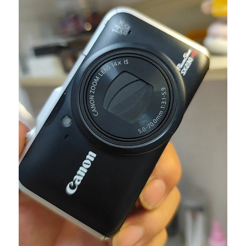 Canon PowerShot SX230 HS CMOS Digital Camera Black 12.1MP 14x