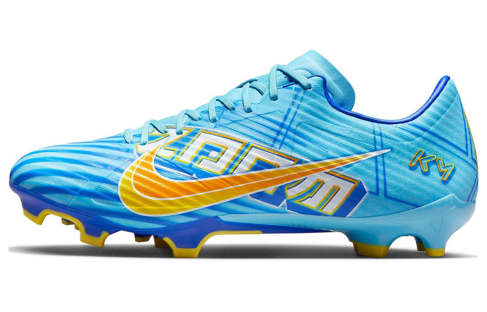 Nike Zoom Mercurial Vapor 15 Academy FG Blue NBY By You FN6753-900 Men Size 10 Nike Zoom Mercurial Vapor 15 Academy Mbappe Blue DV0707-400  main image 4
