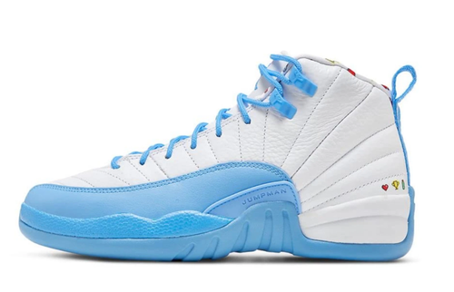 スニーカー jordan 12 Nike Air Jordan 12 Retro Mid Emoji Retro Sneakers GS DQ4365-114 | eBay