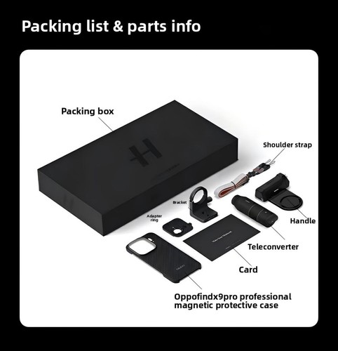 OPPO Find X9 Pro Hasselblad Professional Imaging Set Photography 