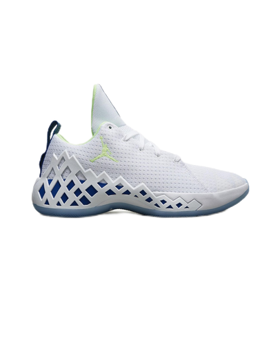 シューズ(男性用) JORDAN JUMPMAN DIAMOND Nike Air Jordan Jumpman Diamond PF Low White Blue Green FB7169-131