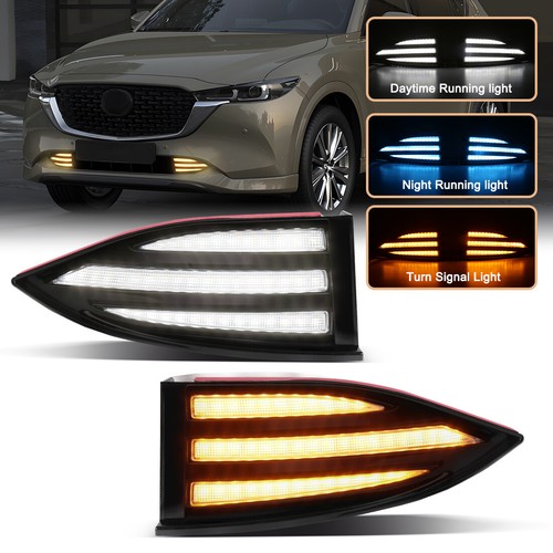 Front DRL Daytime Running Light LED Fog Lamp w/ Turn x For 2022