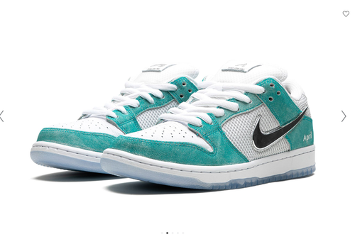 nikesb DUNK LOW ナイキSB Nike SB Dunk Low x April Skateboards Turbo Green Men's Unisex