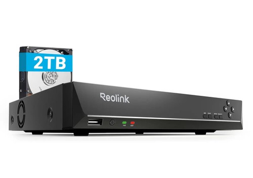 Reolink RLN8-410 8CH NVR PoE Network Video Recorder 2TB HDD