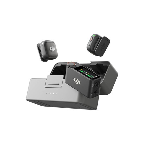 DJI Mic 3 (2TX + 1RX + ChargingCase) Advanced Mini Wireless