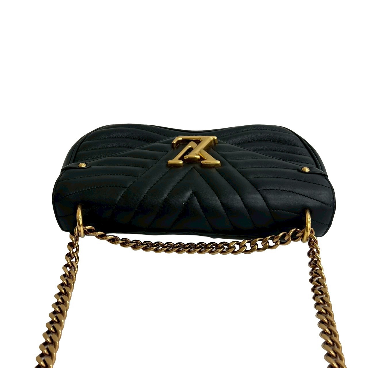 LOUIS VUITTON ショルダーバッグ　M63929 LOUIS VUITTON New Wave Shoulder Bag leather black M63929 | eBay