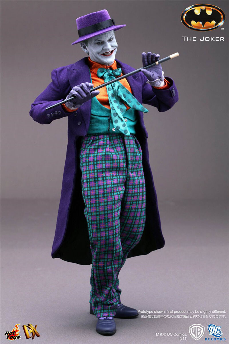 HotToys 1/6 Scale DX08 1989 Batman Joker Jack Nicholson Action