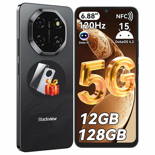 Blackview SHARK 6 5G AI Smartphone 12GB+128GB 6.8