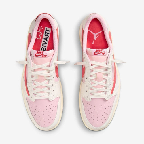Travis Scott x Air Jordan 1 Retro Low OG 'Tropical Pink' IQ7604