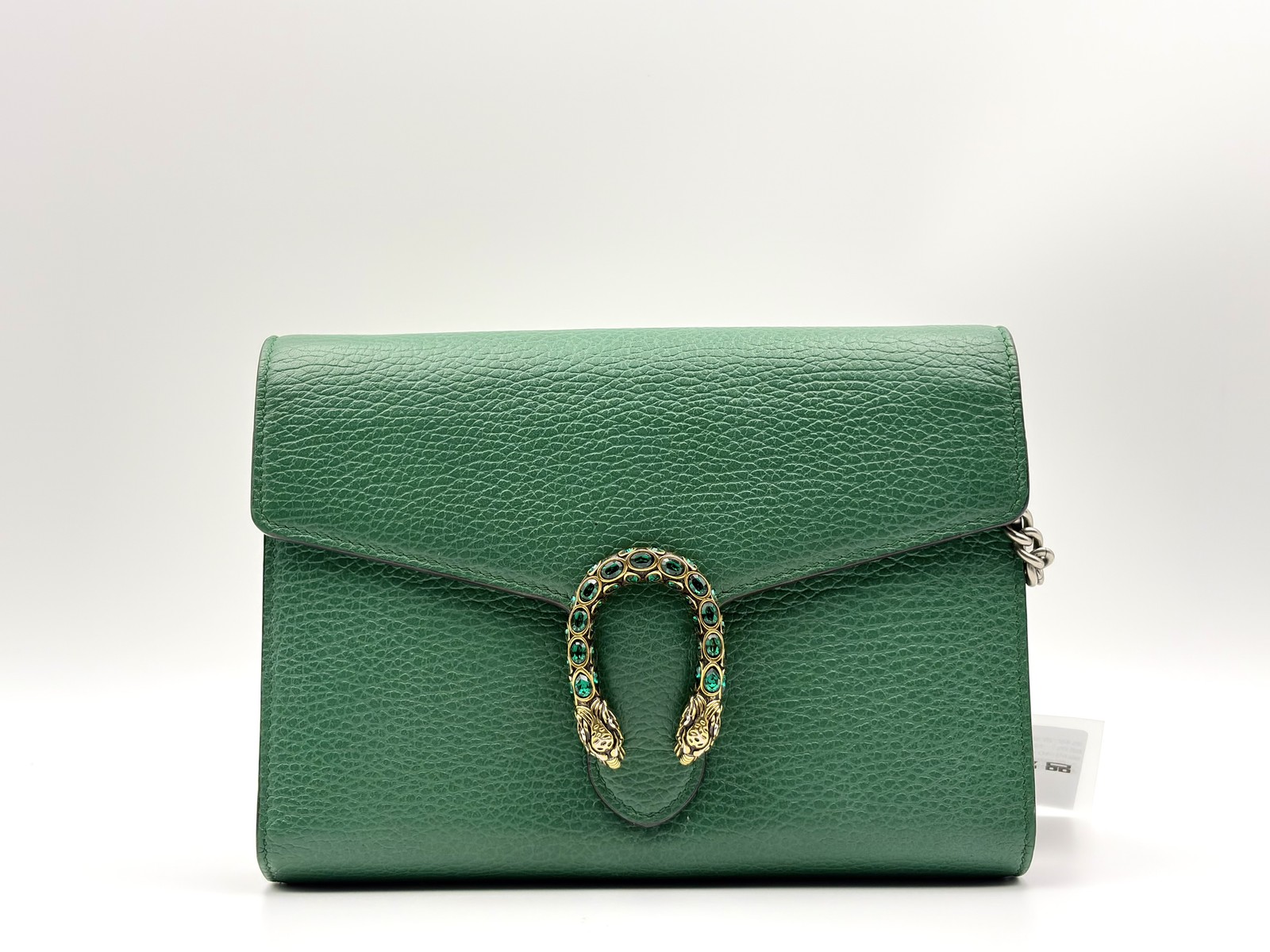 GUCCI GG GHW Dionysus Chain Shoulder Bag Calfskin Leather X026