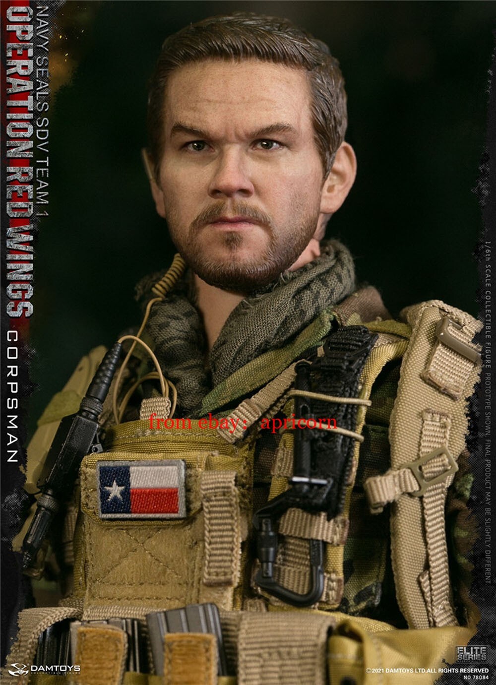 DAMTOYS 78084 Navy Seals SDV Team1 Operation Red Wings 1/6 Action