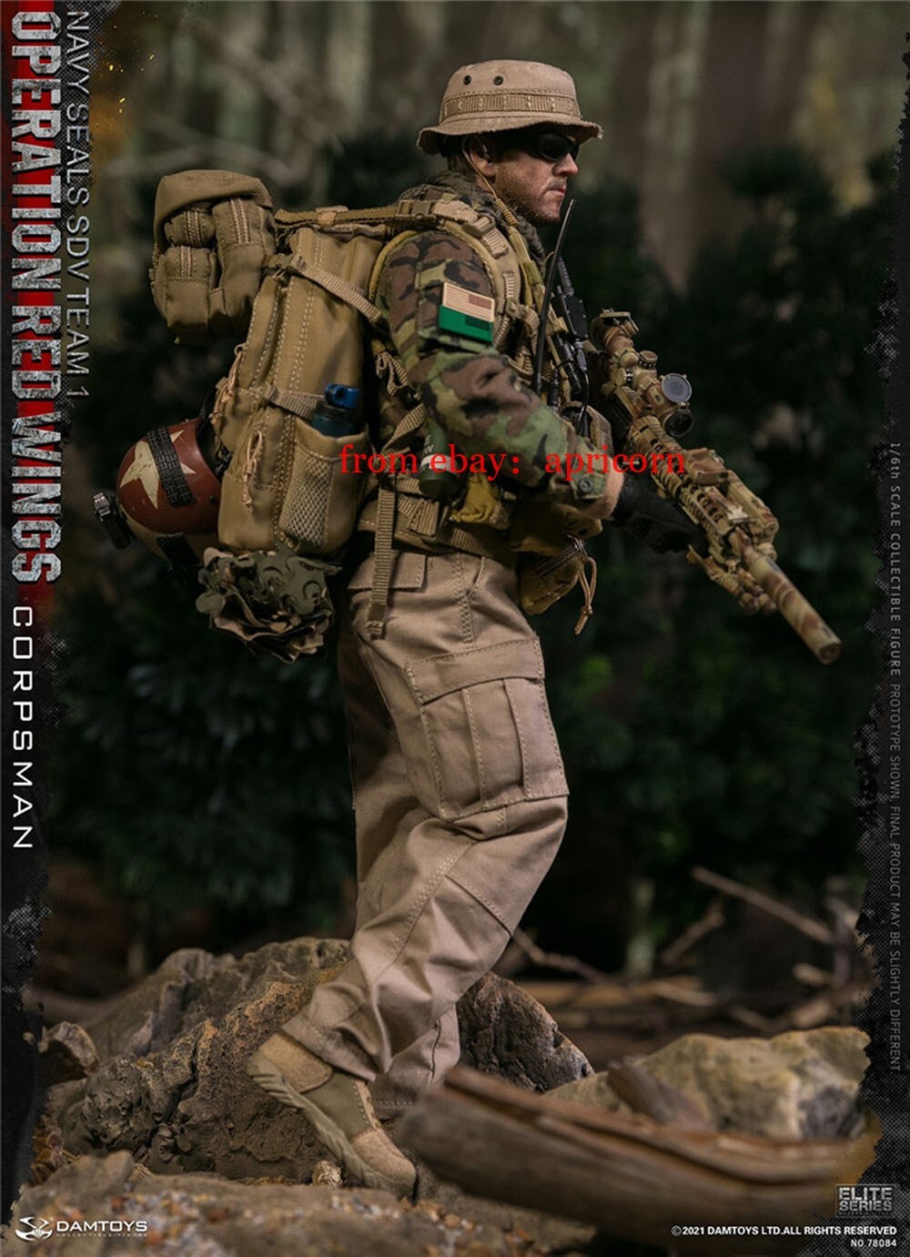 DAMTOYS 78084 Navy Seals SDV Team1 Operation Red Wings 1/6 Action