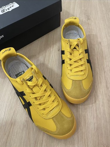 New Onitsuka Tiger Mexico 66 YELLOW BLACK Unisex Classic Sneaker