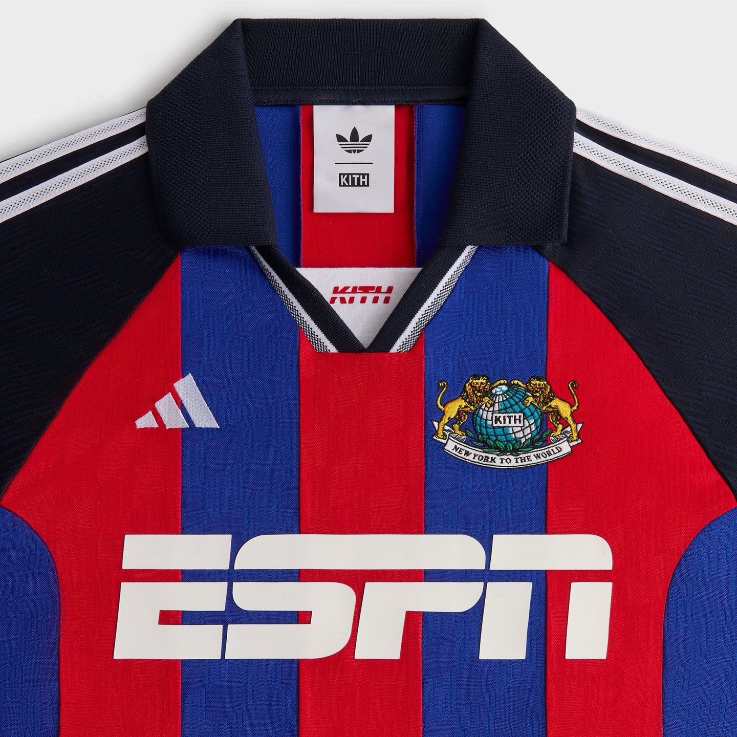 adidas x Kith Football ESPN Jersey Shirt Soccer JF3234 Men's Size