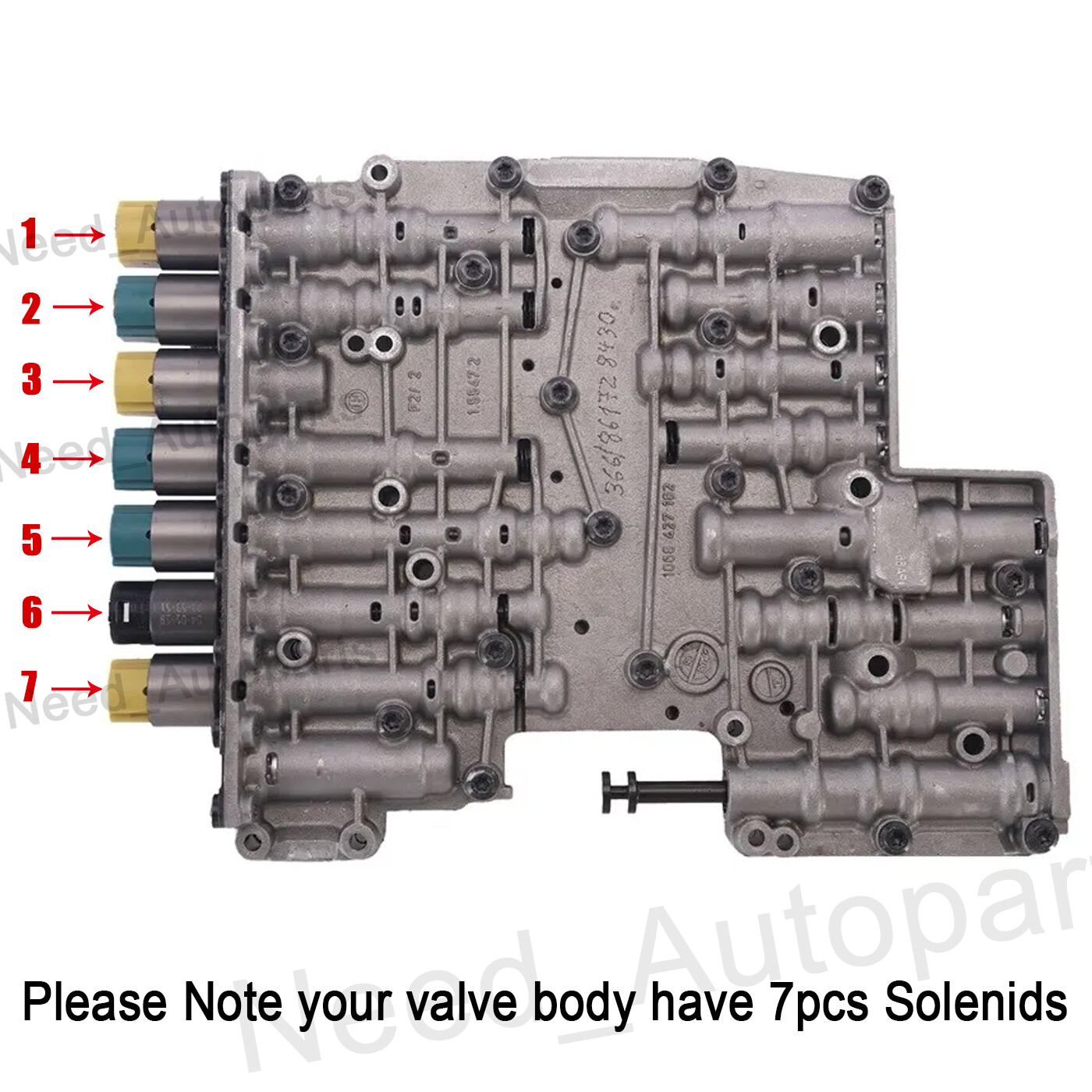 ZF6HP19 6HP21 6HP26 Transmission Valve Body w/ Solenoids Fit BMW