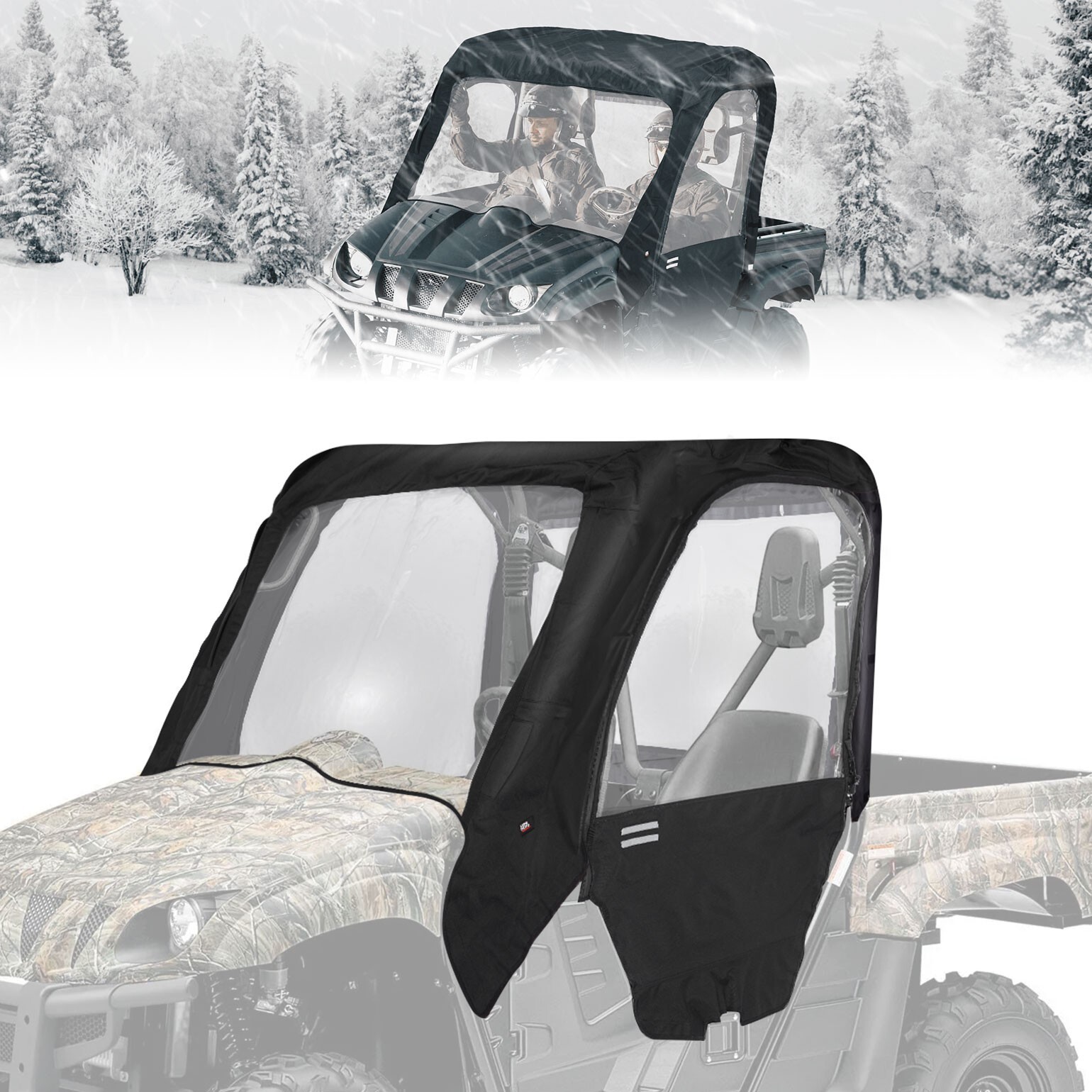 For Yamaha Rhino (with half doors)450 660 700 2004-2013 UTV Cabin