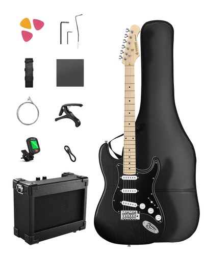Donner DST-80 Electric Guitar Beginner Bundle With Gig Bag