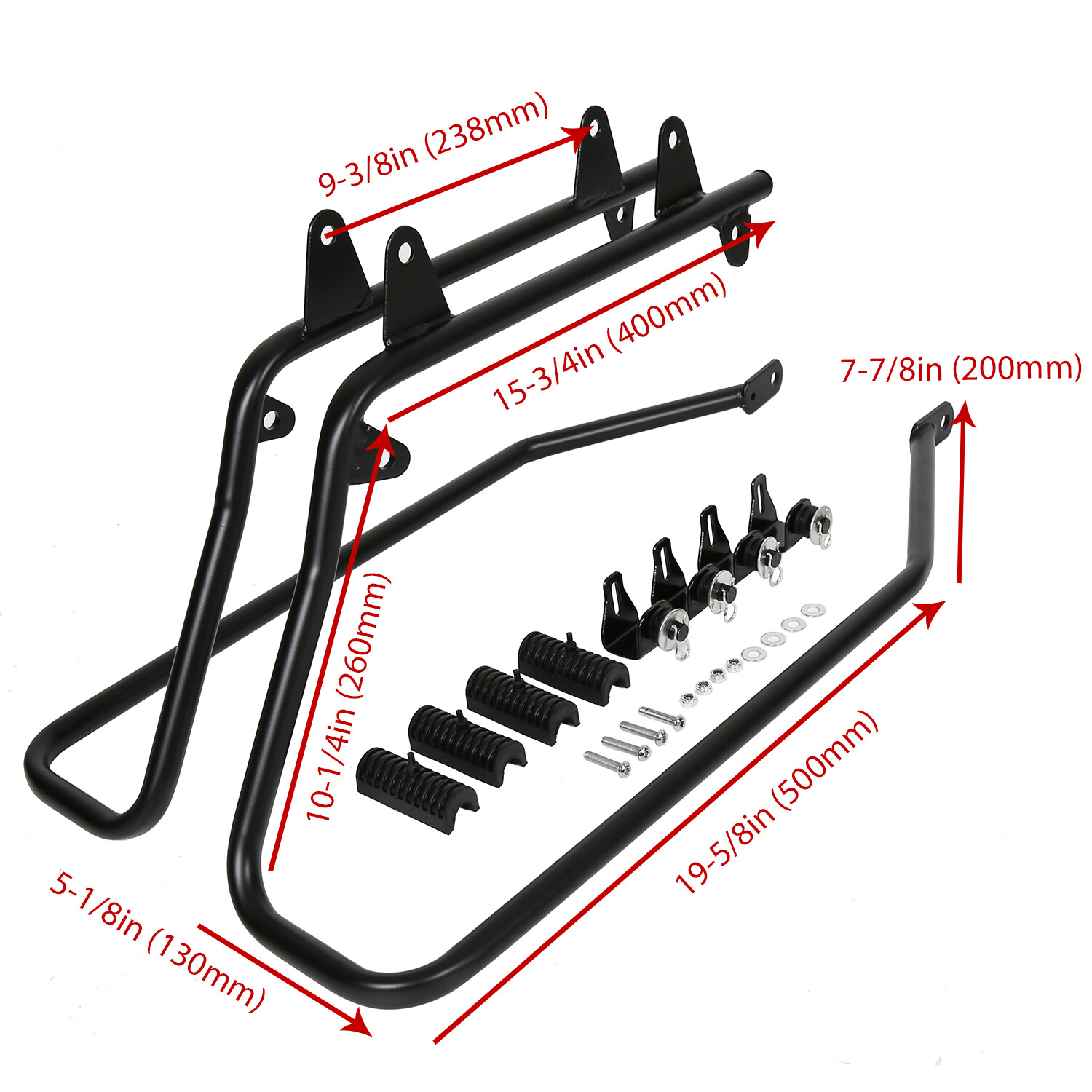 み様 確認用 Hard Saddlebag Mount Conversion Brackets For Harley Softail Models