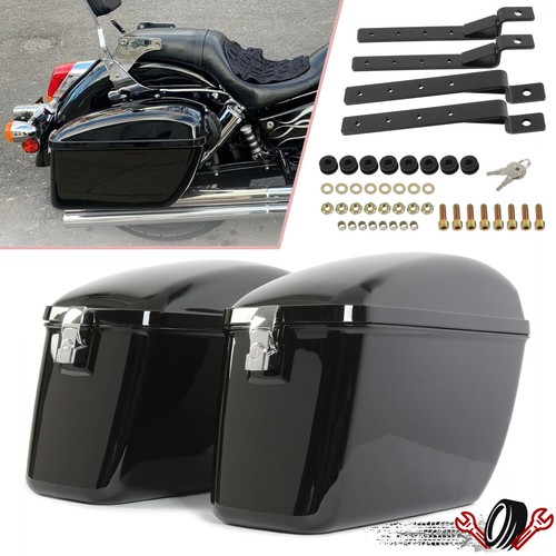 Universal Saddlemen Bag 2x Universal Large Motorcycle Saddle