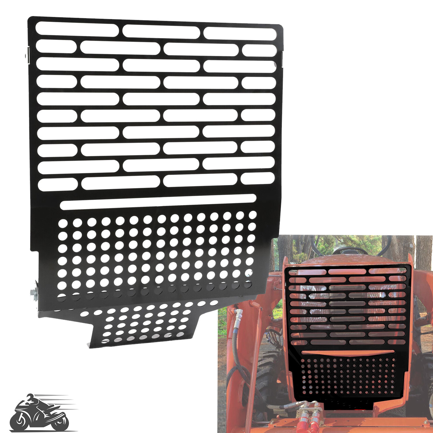 Brush Guard Grille Insert For Kubota L3560 L4060 L4760 L5060 L5460