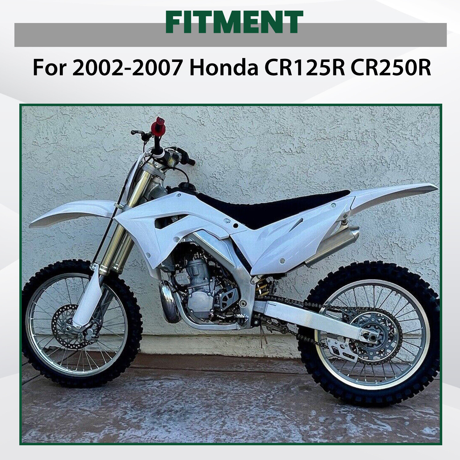 Restyle Plastic Kit For Honda CR125R CR250R 02-07 Complete Set