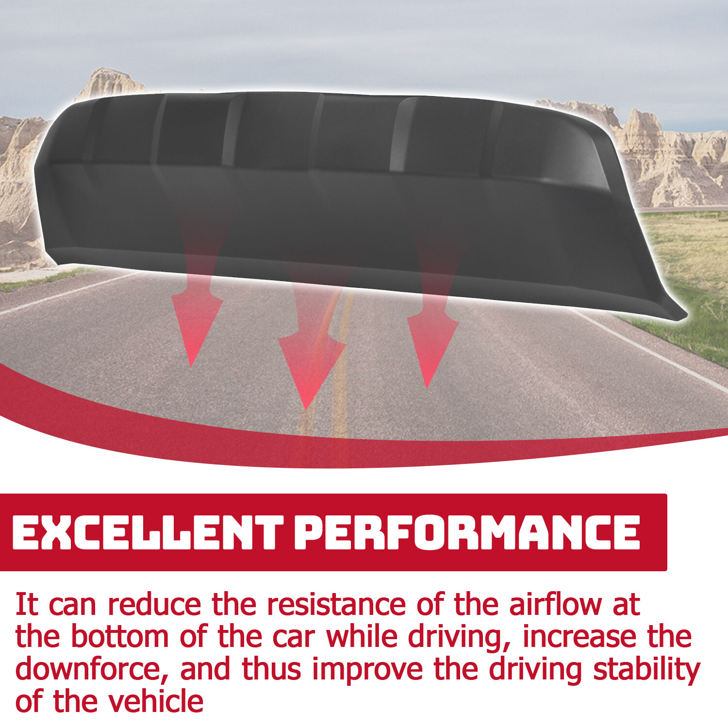 FOR Toyota Tacoma 2016-2022 2023 Front Lower Bumper Valance Panel