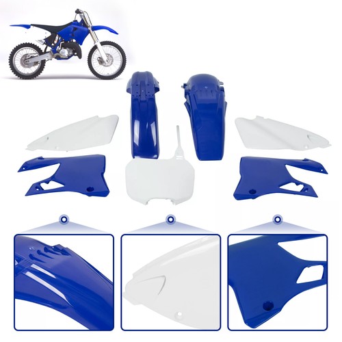 7Pcs Plastic Fairing kit For Yamaha YZ125 YZ250 1996 1997 1998