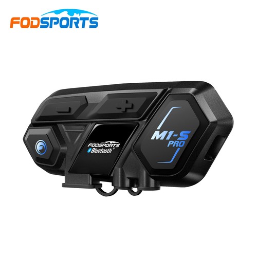 FODSPORTS M1-S PRO Bluetoothヘッドセット2台 Fodsports M1-S Pro Motorcycle Helmet Intercom Bluetooth Headset