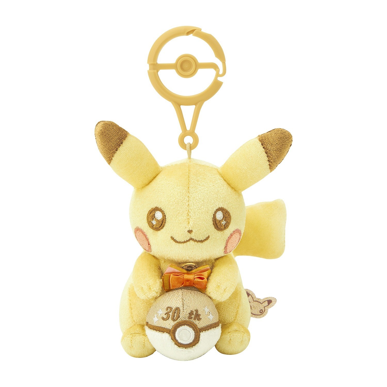 Pokemon Center 30th Anniversary Sparkling PikaPika Pikachu Plush