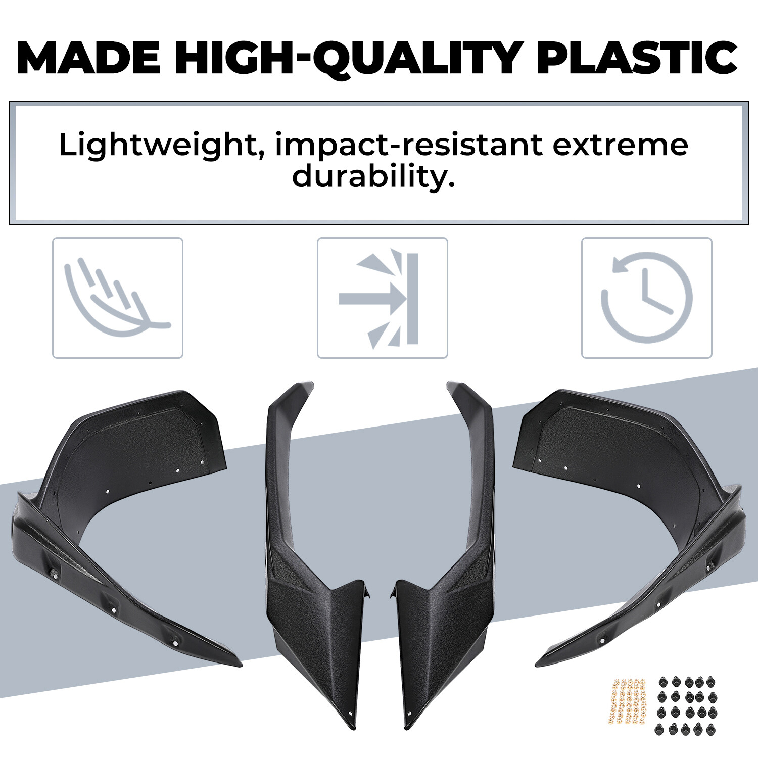For Kawasaki Teryx KRX 1000 / KRX4 1000 20-25 Front Rear Fender