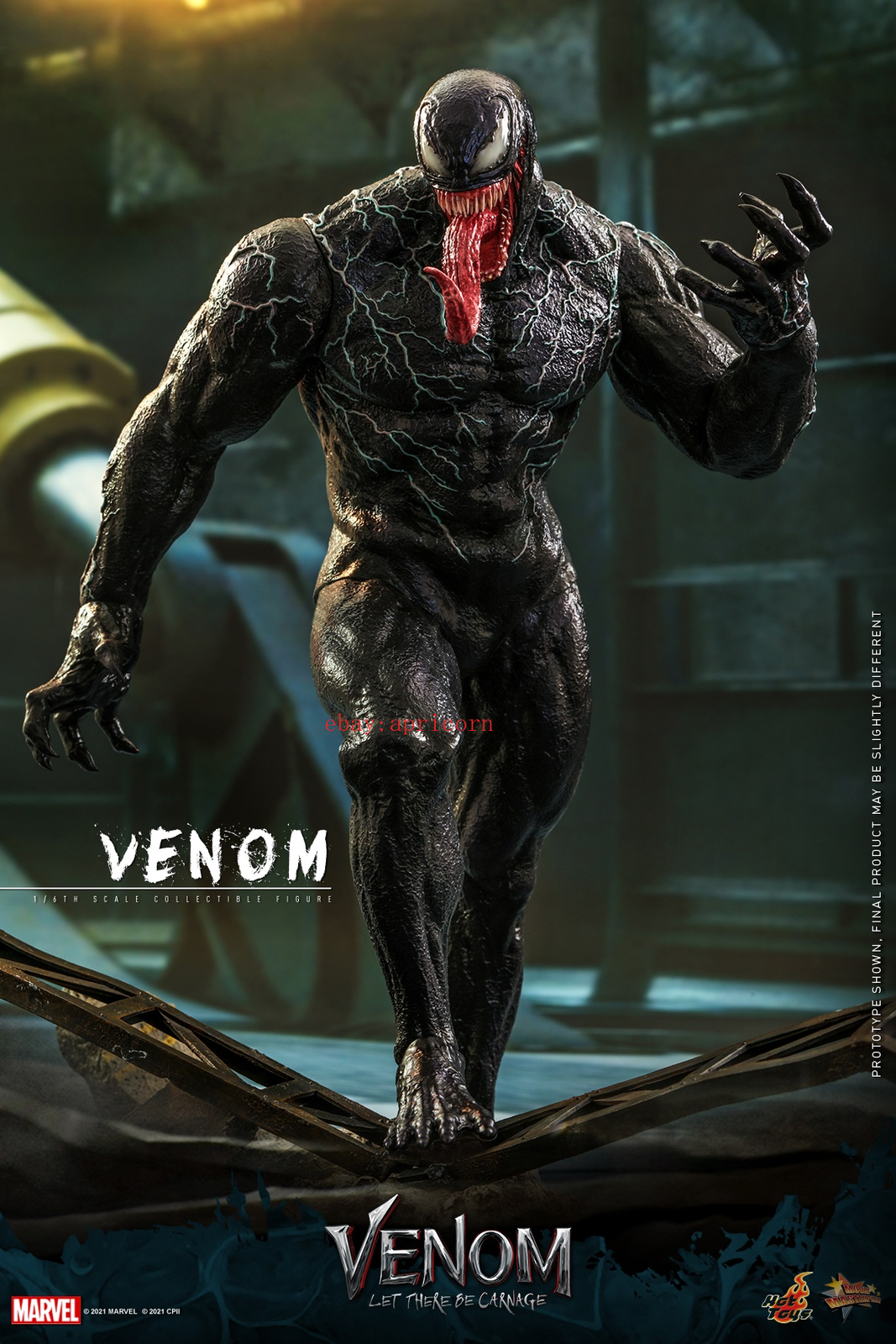 Hottoys MMS626 Venom 1/6 Action Figure Toy Model Collectible Box