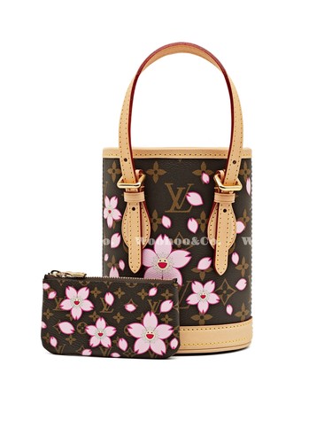 LOUIS VUITTON  バケット LOUIS VUITTON xTakashi Murakami Cherry Blossom Bucket Bag Women's