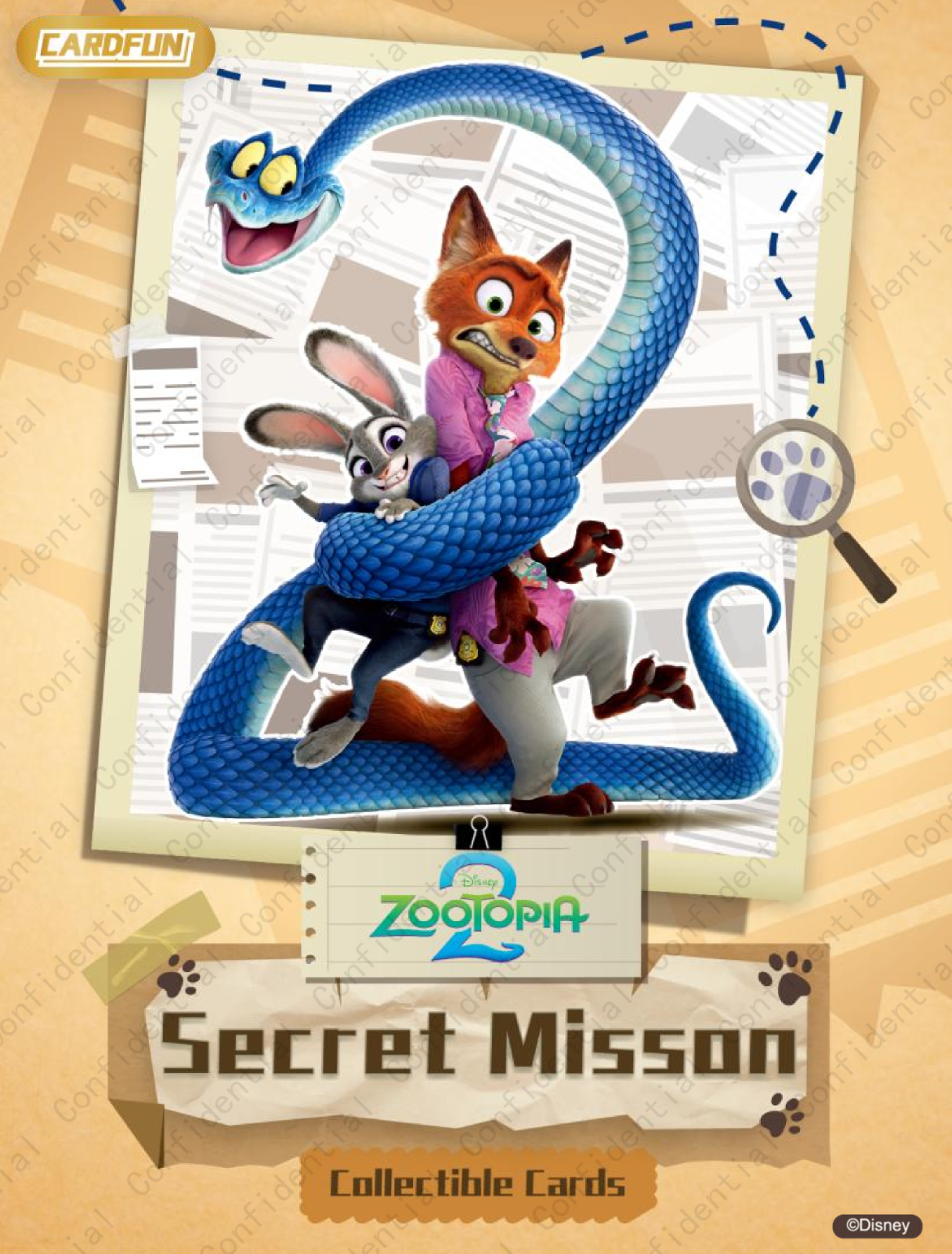 Card Fun Zootopia 2 Disney Platinum Edition Collection Box