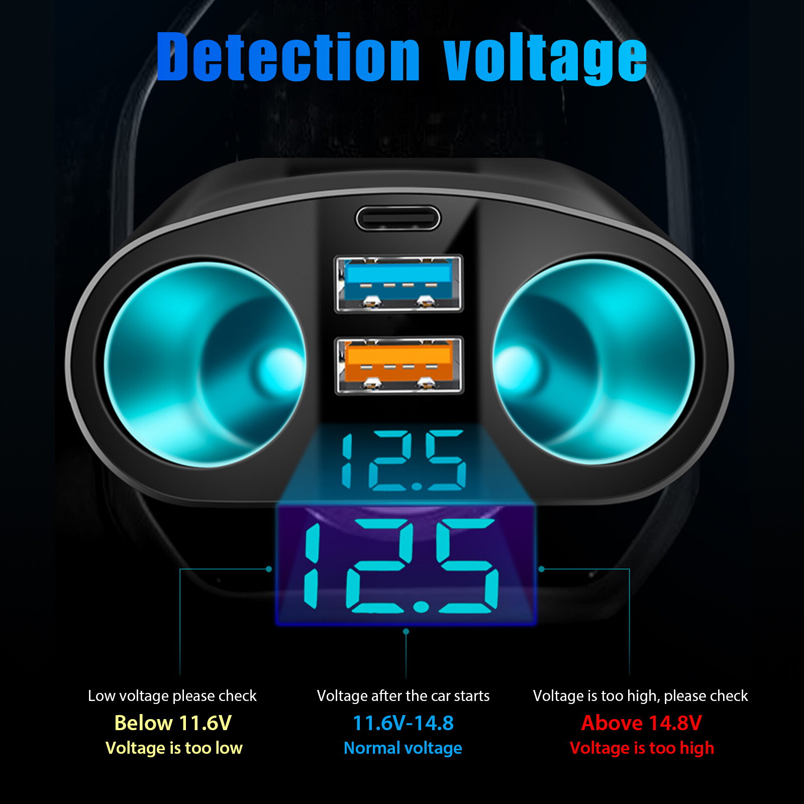 cigarette lighter low voltage 12V 2A AC to DC Converter with Socket Meticulously designed and crafted from modern Cigarette Lighter Low Voltage Plug