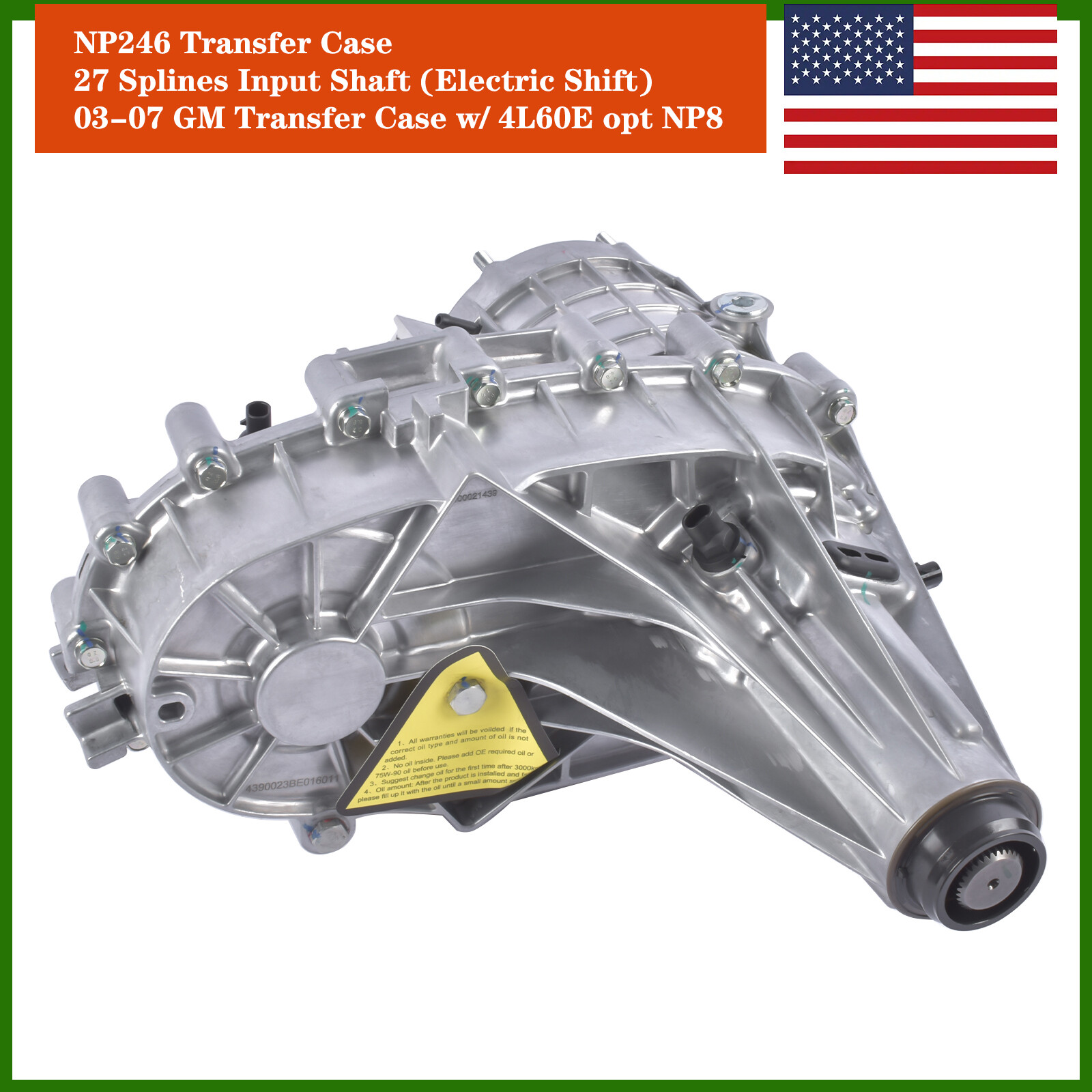 For 2003-2007 Chevy Silverado Sierra Tahoe NP246 Transfer Case