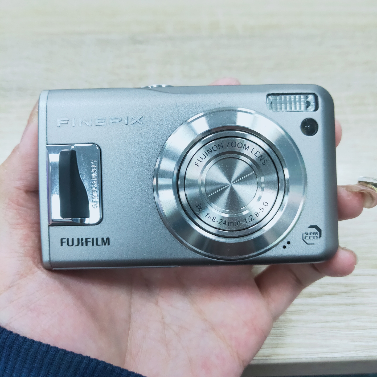 Fujifilm FinePix F31fd Silver Compact Digital Camera 6.3MP 3x