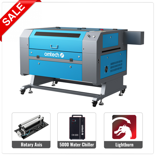 OMTech MF2028-80 90W CO2 Laser Engraver Cutter with Basic