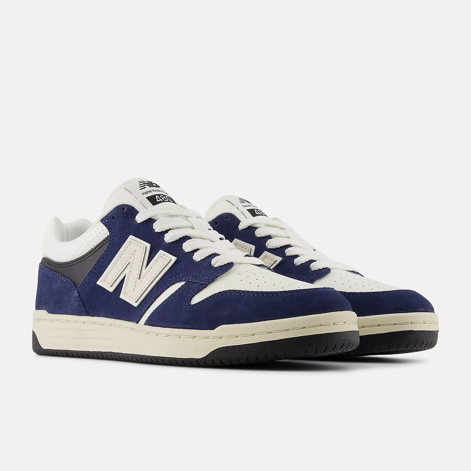 New Balance 480 Suede Nb Navy Sea Salt BB480PEN Men's Size | eBay